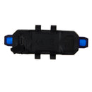 AQY-093 Detachable USB Rechargeable LED Bike Taillight(Blue)