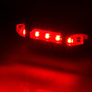 AQY-093 Detachable USB Rechargeable LED Bike Taillight(Red)