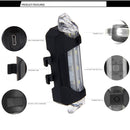 AQY-093 Detachable USB Rechargeable LED Bike Taillight(White)