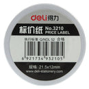 High Quality Handheld ink Price Labeller Paper, Labels Specifications: 21.5mm x 12mm, No. 3210 (10 Rolls in one packing, the price is for 10 Rolls)(White)