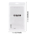 100 PCS Transparent PVC Not Waterproof Dry Packing Bag Case Fishing Kayak Beach Snowboard Pouch for Mobile Phones, Outer Size: 22cm x 13cm, Inner Size: 18.3cm x 11.7cm