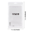 100 PCS Transparent PVC Not Waterproof Dry Packing Bag Case Fishing Kayak Beach Snowboard Pouch for Mobile Phones, Outer Size: 24cm x 14cm, Inner Size: 19.9cm x 12.9cm