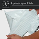100 PCS Mailing Bag for Air Column Cushion Bag Packing, Size: 32 x 45 cm, Customize Logo & Design