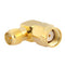 Gold Plated RP-SMA Male to RP-SMA Female Adapter