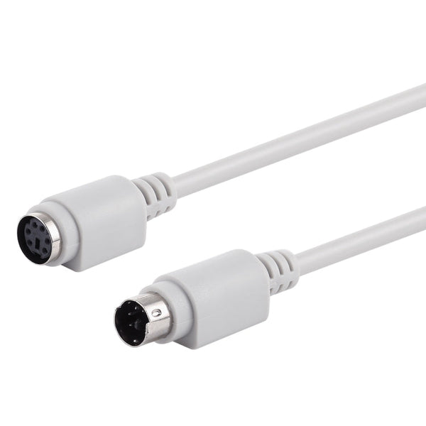 6 Pin PS/2 Keyboard / Mouse Extender Cable (PS/2 male to PS/2 female)