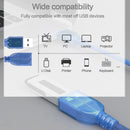 USB 2.0 AM to AF Extension Cable, Length: 30cm