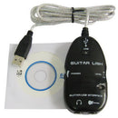 USB Interface Guitar Link Cable PC / MAC Recording(Black)