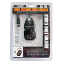 USB Interface Guitar Link Cable PC / MAC Recording(Black)