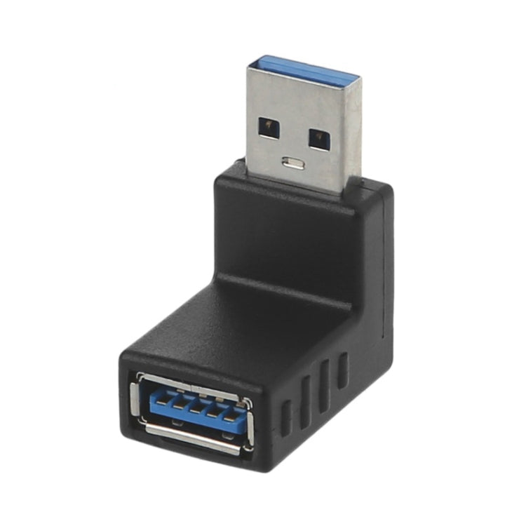 USB 3.0 AM to USB 3.0 AF Adapter(Black)