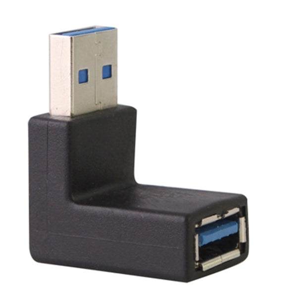 USB 3.0 AM to USB 3.0 AF Adapter(Black)