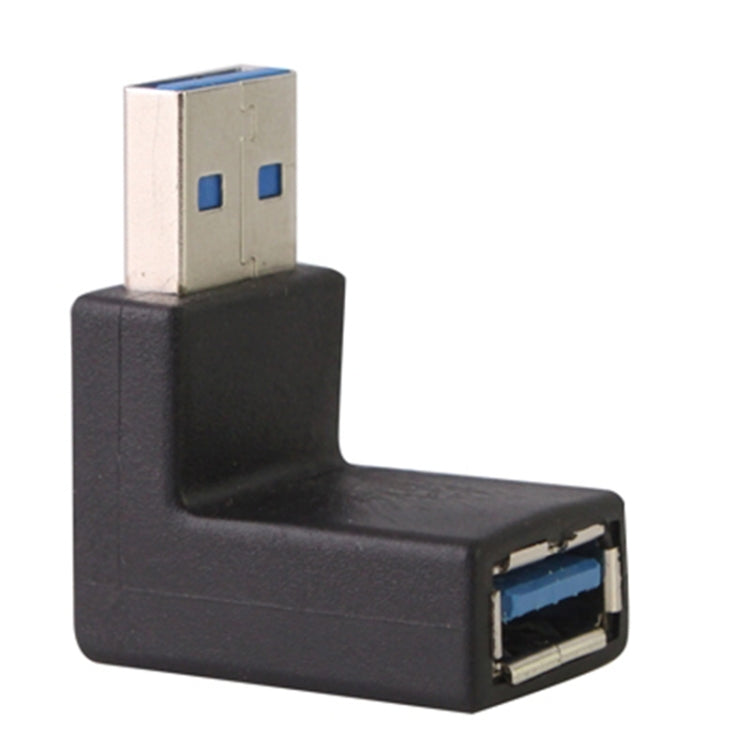 USB 3.0 AM to USB 3.0 AF Adapter(Black)