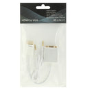 22cm Full HD 1080P 19 Pin HDMI Male to VGA Female Video Adapter Cable with Audio Cable