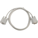 DB9 Male to Female RS232 9Pin Serial Extension Cable, Length: 1.5m