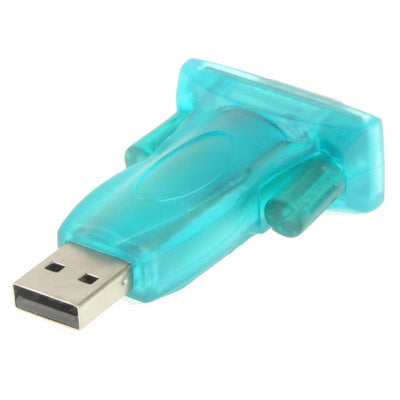 USB 2.0 to RS232 Serial Port DB9 9Pin Male Cable Converter Adapter(Green)