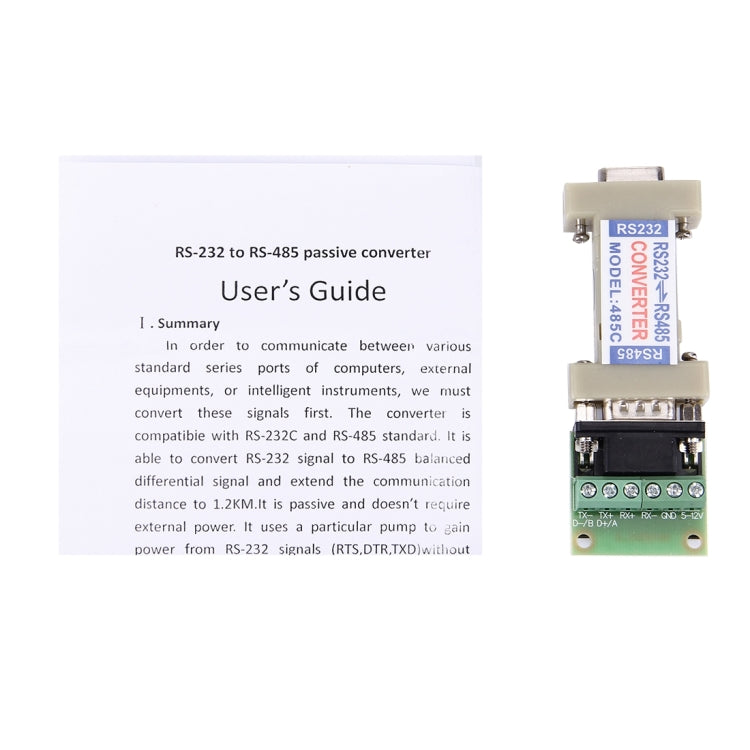 RS232 to RS485 Communication Drivers & Converters