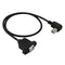 USB 2.0 Type-B Male to Female Printer / Scanner Extension Cable for HP, Dell, Epson, Length: 50cm(Black)