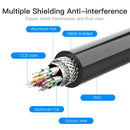 1.5m Mini HDMI to HDMI 19Pin Cable , 1.3 Version, Support HD TV / Xbox 360 / PS3 etc (Gold Plated)(Black)