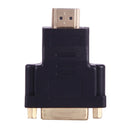 Gold Plated HDMI 19 Pin Male to DVI 24+1 Pin Female Adapter
