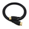 1.8m HDMI to HDMI 19Pin Cable, 1.4 Version, Support 3D, Ethernet, HD TV / Xbox 360 / PS3 etc (Gold Plated)(Black)