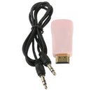 Full HD 1080P HDMI to VGA and Audio Adapter for HDTV / Monitor / Projector(Pink)
