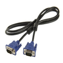 1.5m High Quality VGA 15 Pin Male to VGA 15 Pin Male Cable for LCD Monitor / Projector