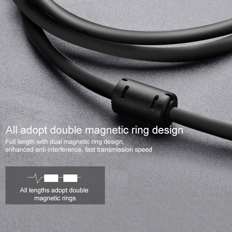 VGA 15Pin Male to DVI 24+5 Pin Male Cable 1.5M(Black)