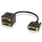 24+1 DVI Male to 2 DVI Female Cable Adapter, Length: 30cm