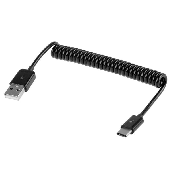USB 2.0 to USB 3.0 Type C Retractable Charging / Data Cable, For Galaxy S8 & S8 + / LG G6 / Huawei P10 & P10 Plus / Xiaomi Mi6 & Max 2 and other Smartphones(Black)