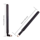 2 PCS B593 5dBi SMA Male 4G LTE Router Antenna(Black)