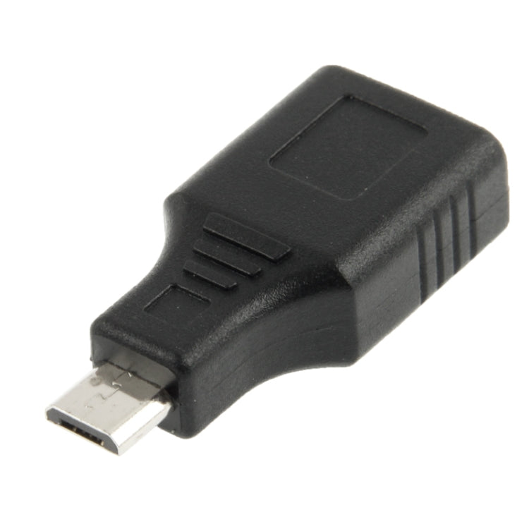 Micro USB to USB 2.0 Adapter with OTG Function, For Galaxy Tab 3 (8.0 / 10.1) T310 / P5200, Note 10.1(2014 Edition)/P600, GALAXY Tab 4 (7.0 / 8.0 / 10.1) T230 / T330 / T530, Galaxy Tab Pro (8.4/ 10.1) T320 / T520, i9500 / i9300 / N7100(Black)