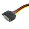 SATA 15-Pin Male to 15-Pin Female Power Extension Cable, Length: 15cm