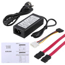 USB 3.0 to IDE/SATA Hard Drive External HDD Adapter(Black)