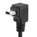 90 Degree Mini USB Male to Mini USB Female Adapter Cable, Length: 25cm