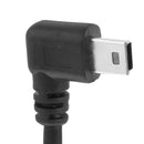 90 Degree Mini USB Male to USB 2.0 AF Adapter Cable with OTG Function, Length: 25cm