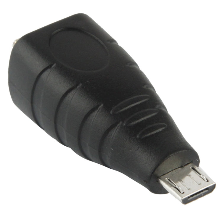 Micro USB Male to USB BF Adapter(Black)