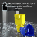 Network Cable Boots Cap Cover for RJ45, Green (500 pcs in one packaging , the price is for 500 pcs)(Yellow)
