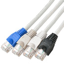 Network Cable Boots Cap Cover for RJ45, White (100 pcs in one packaging , the price is for 100 pcs)(White)