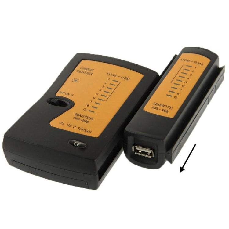 RJ45 and RJ11 Network Cable Tester