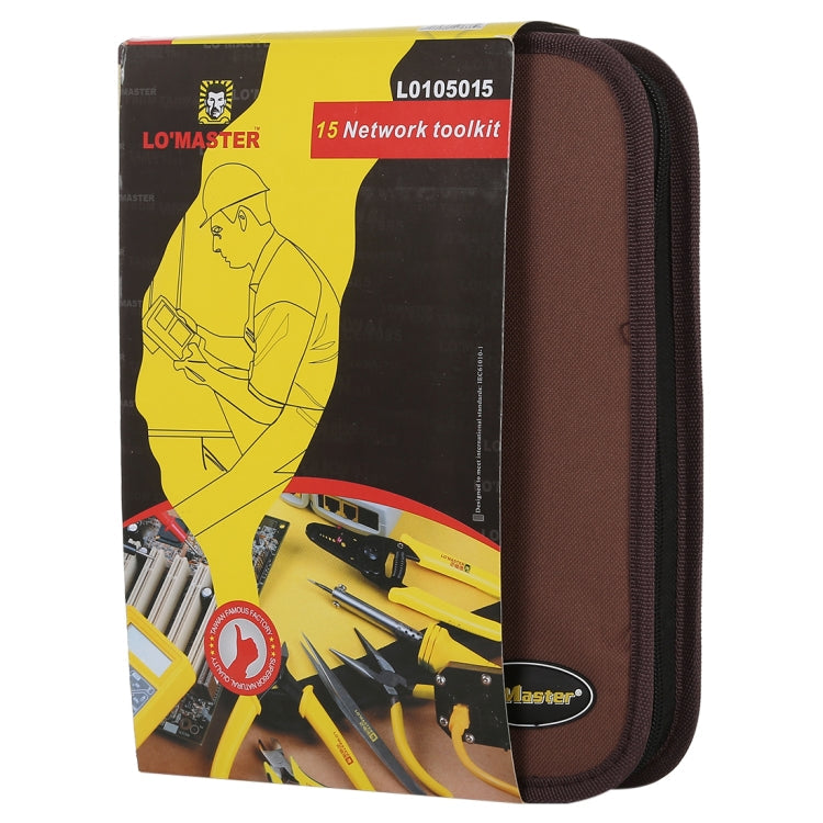 15 in 1 Professional Network Maintenance Telecommunications Set