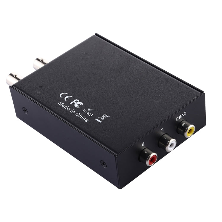 NF-F001 3G SDI to AV + SDI Scaler Converter, Allow SD-SDI / HD-SDI / 3G-SDI Shown on HDTV