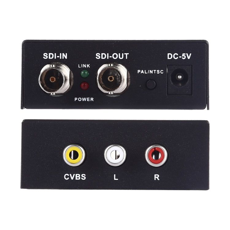 NF-F001 3G SDI to AV + SDI Scaler Converter, Allow SD-SDI / HD-SDI / 3G-SDI Shown on HDTV