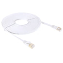 Gold Plated Head CAT7 High Speed 10Gbps Ultra-thin Flat Ethernet RJ45 Network LAN Cable (3m)