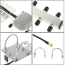 High Gain 28dBi SMA Plug 4G 696-960MHz / 1710-2690MHz Yagi Antenna