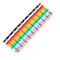 100PCS Label Mark RJ45 RJ11 RJ12 Color Cable