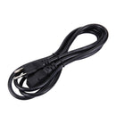 Universal US 3 Prong AC Power Cords for Desktop Computer Printer Monitor Plug