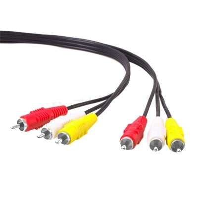 Good Quality Audio Video Stereo RCA AV Cable, Length: 1.5m