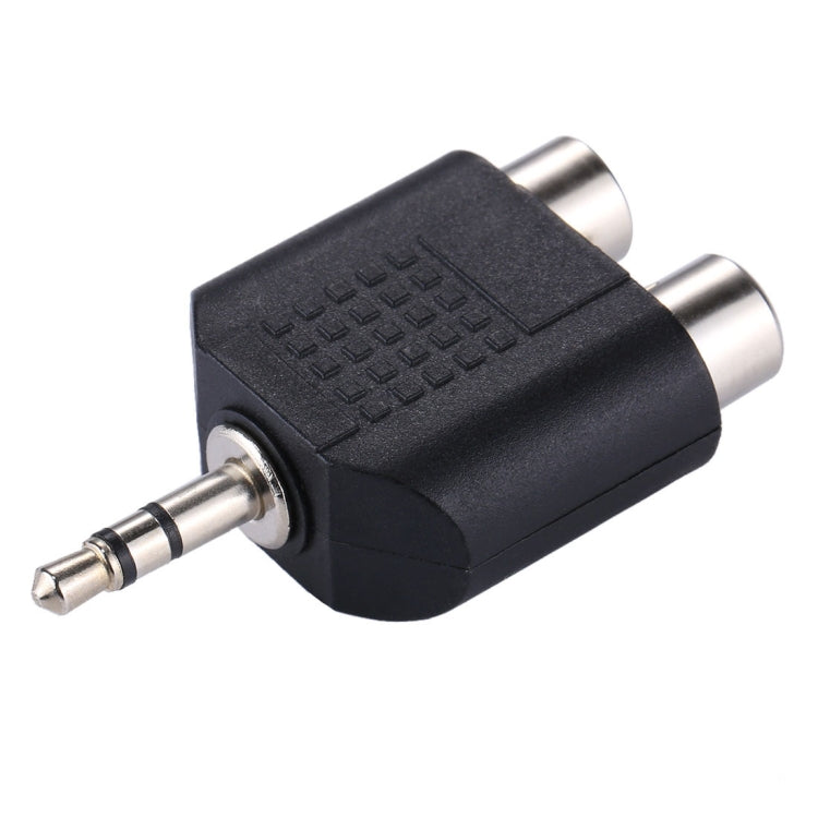 RCA Female to 3.5 MM Male Jack Audio Y Adapter