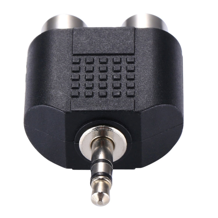 RCA Female to 3.5 MM Male Jack Audio Y Adapter
