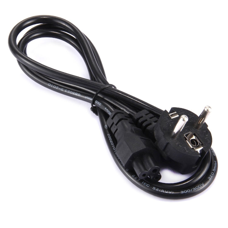 1.5m 3 Prong Style EU Notebook Power Cord