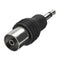 3.5mm Mono Plug to 9.5mm TV Jack Adaptor